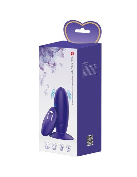 PRETTY LOVE YOUTH PLUG ANAL VIBRADOR CONTROL REMOTO VIOLETA