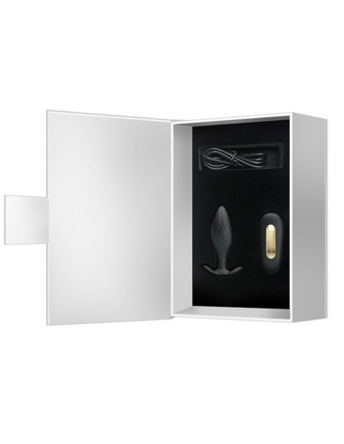 PRETTY LOVE REGINA PLUG ANAL VIBRADOR RECARGABLE NEGRO