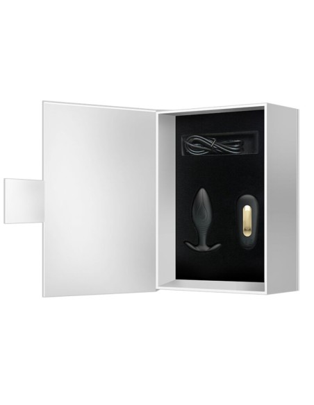 PRETTY LOVE REGINA PLUG ANAL VIBRADOR RECARGABLE NEGRO