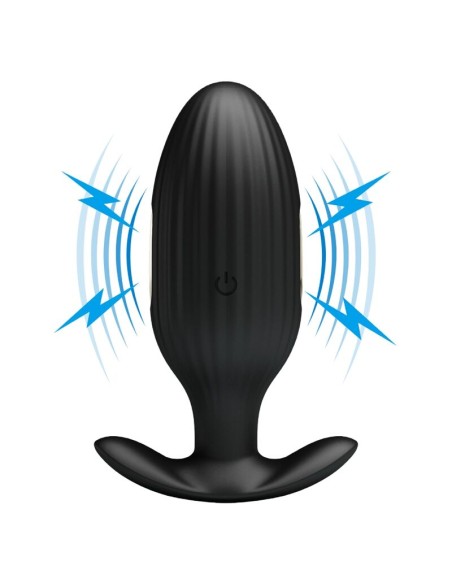 PRETTY LOVE JEFFERSON PLUG ANAL CONTROLADO POR APP NEGRO