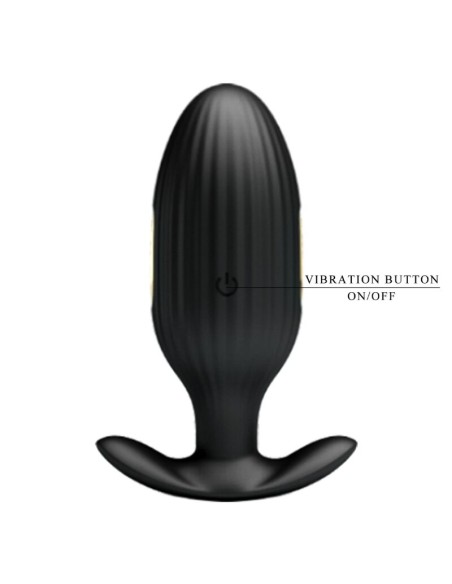 PRETTY LOVE JEFFERSON PLUG ANAL CONTROLADO POR APP NEGRO