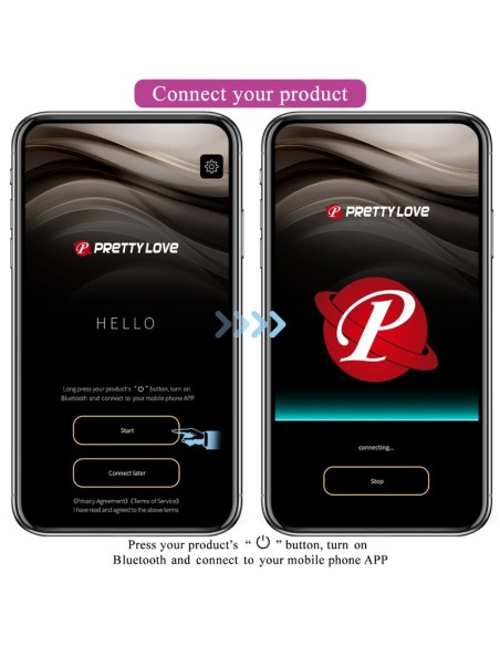 PRETTY LOVE JEFFERSON PLUG ANAL CONTROLADO POR APP NEGRO