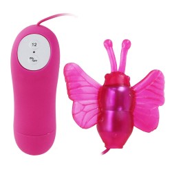 CUTE SECRET MARIPOSA ESTIMULADORA VIBRADOR 12V 2