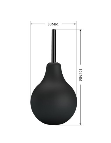MR PLAY PERA ANAL DUCHA BLKB NEGRO