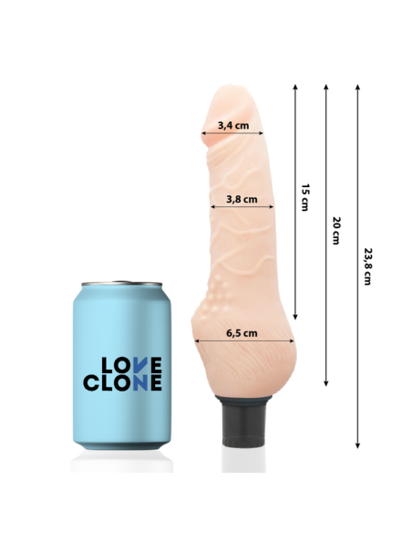 LOVECLONE DAVEN SELF LUBRICATION REALISTICO 238 CM