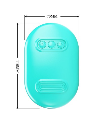 PRETTY LOVE SURPRISE BOX PINZAS ELECTRO ESTIMULACION AZUL