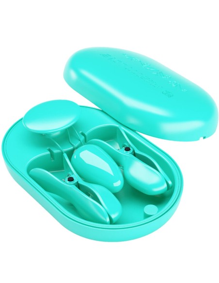 PRETTY LOVE SURPRISE BOX PINZAS ELECTRO ESTIMULACION AZUL