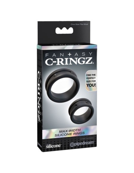 FANTASY C RINGZ ANILLAS SILICONA MAX WIDHT