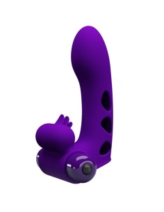 PRETTY LOVE ORLANDO FUNDA DE DEDO VIBRADOR MORADO