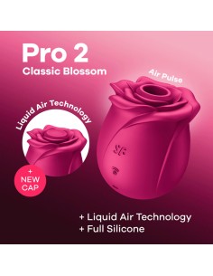 SATISFYER AIR PULSE PRO 2 CLASSIC BLOSSOM VIBRADOR 2