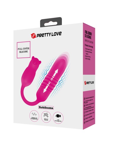 PRETTY LOVE BALA VIBRADORA DE SILICONA ROSA