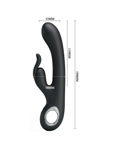 PRETTY LOVE CARINA VIBRADOR ESTIMULADOR DE CLITORIS Y PUNTO G