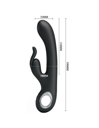 PRETTY LOVE CARINA VIBRADOR ESTIMULADOR DE CLITORIS Y PUNTO G