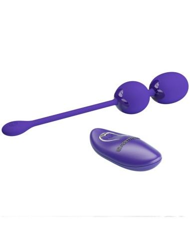PRETTY LOVE WILLIE YOUTH BOLAS CONTROL REMOTO VIBRACION VIOLETA