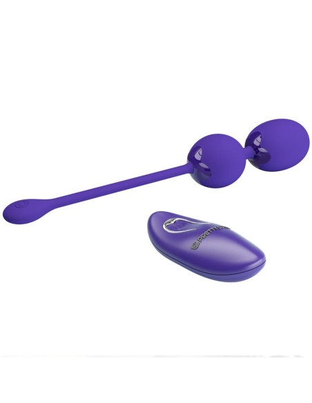 PRETTY LOVE WILLIE YOUTH BOLAS CONTROL REMOTO VIBRACION VIOLETA