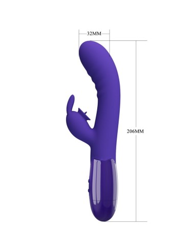PRETTY LOVE CERBERUS YOUTH VIBRADOR RABBIT VIOLETA