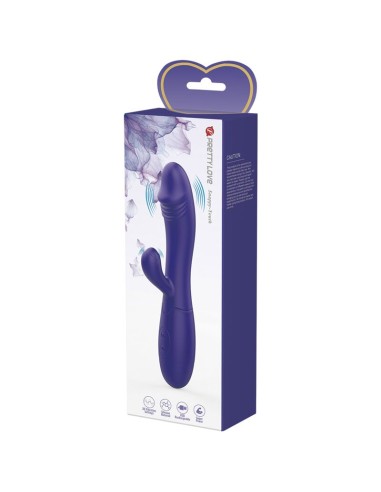 PRETTY LOVE SNAPPY YOUTH VIBRADOR ESTIMULADOR PUNTOG VIOLETA