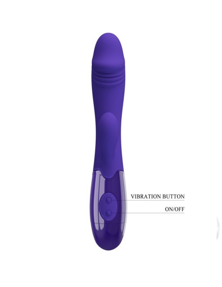 PRETTY LOVE SNAPPY YOUTH VIBRADOR ESTIMULADOR PUNTOG VIOLETA