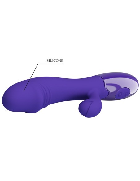 PRETTY LOVE SNAPPY YOUTH VIBRADOR ESTIMULADOR PUNTOG VIOLETA