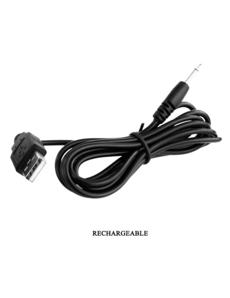 PRETTY LOVE SUCCIONADOR MASAJEADOR DE LUJO RECARGABLE NEGRO