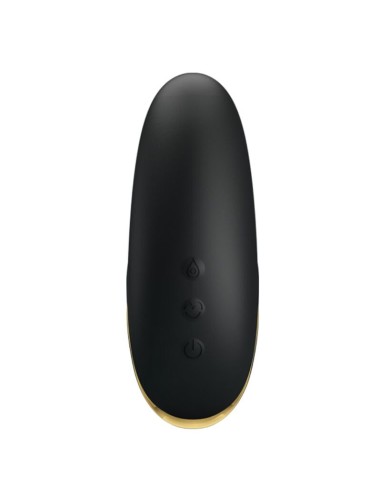 PRETTY LOVE SUCCIONADOR MASAJEADOR DE LUJO RECARGABLE NEGRO