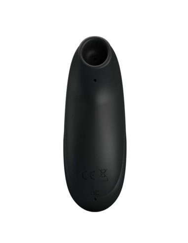 PRETTY LOVE SUCCIONADOR MASAJEADOR DE LUJO RECARGABLE NEGRO