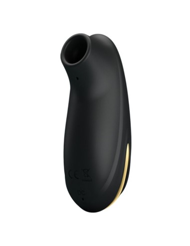 PRETTY LOVE SUCCIONADOR MASAJEADOR DE LUJO RECARGABLE NEGRO