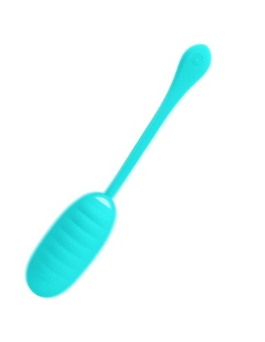 PRETTY LOVE KIRK HUEVO VIBRADOR RECARGABLE VERDE CLARO