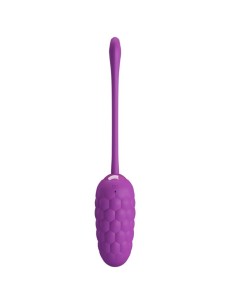 PRETTY LOVE HUEVO VIBRADOR CON TEXTURA MARINA RECARGABLE MORADO