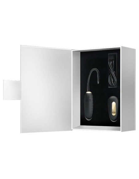 PRETTY LOVE DOREEN HUEVO VIBRADOR DE LUJO RECARGABLE NEGRO