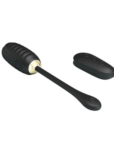PRETTY LOVE DOREEN HUEVO VIBRADOR DE LUJO RECARGABLE NEGRO