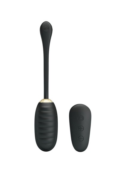 PRETTY LOVE DOREEN HUEVO VIBRADOR DE LUJO RECARGABLE NEGRO