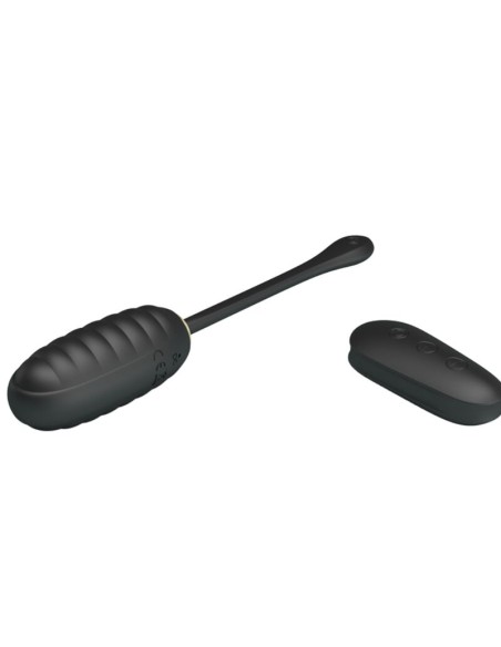 PRETTY LOVE DOREEN HUEVO VIBRADOR DE LUJO RECARGABLE NEGRO