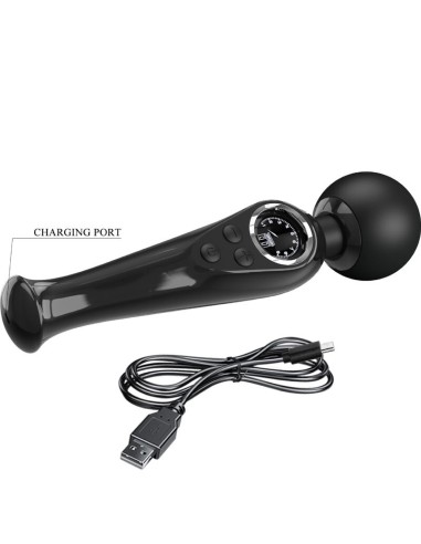 PRETTY LOVE SKYLER VIBRADOR WAND NEGRO