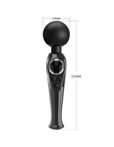 PRETTY LOVE SKYLER VIBRADOR WAND NEGRO