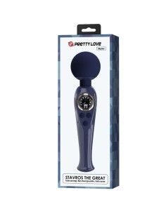 PRETTY LOVE SKYLER VIBRADOR WAND AZUL 2