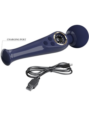 PRETTY LOVE SKYLER VIBRADOR WAND AZUL