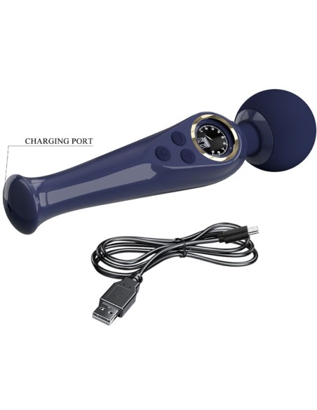 PRETTY LOVE SKYLER VIBRADOR WAND AZUL