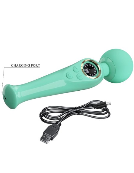 PRETTY LOVE SKYLER VIBRADOR WAND VERDE