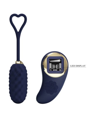 PRETTY LOVE VIVIAN HUEVO VIBRADOR CONTROL REMOTO AZUL