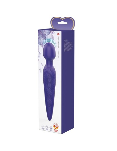 PRETTY LOVE ANTONY YOUTH VIBRADOR WAND EFECTO CALOR VIOLETA