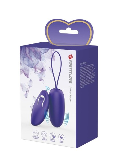 PRETTY LOVE SELKIE YOUTH MINI HUEVO VIBRADOR CONTROL REMOTO VIOLETA