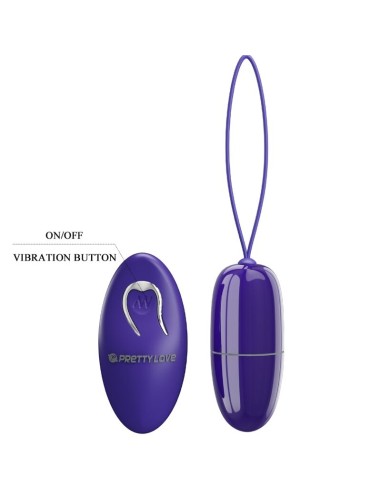 PRETTY LOVE SELKIE YOUTH MINI HUEVO VIBRADOR CONTROL REMOTO VIOLETA