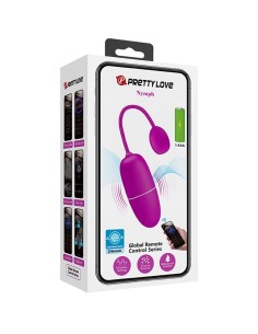 PRETTY LOVE NYMPH HUEVO VIBRADOR CONTROLADO POR APP MORADO 2