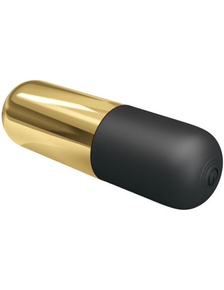 PRETTY LOVE BALA VIBRADOR RECARGABLE DORADO