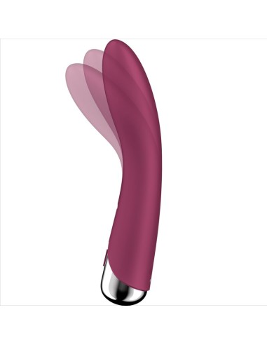 SATISFYER SPINNING VIBE 1 VIBRADOR ROTADOR G SPOT RED