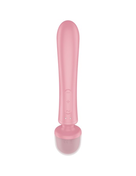 SATISFYER TRIPLE LOVER MASAJEADOR VIBRADOR RABBIT ROSA