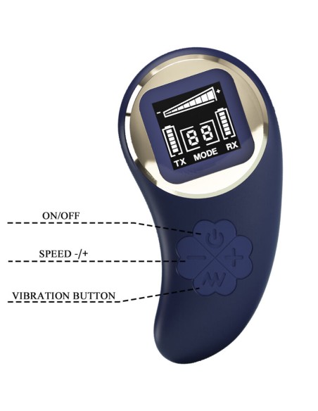 PRETTY LOVE MINA HUEVO VIBRADOR CONTROL REMOTO AZUL PRETTY LOVE MINA HUEVO VIBRADOR CONTROL REMOTO AZUL