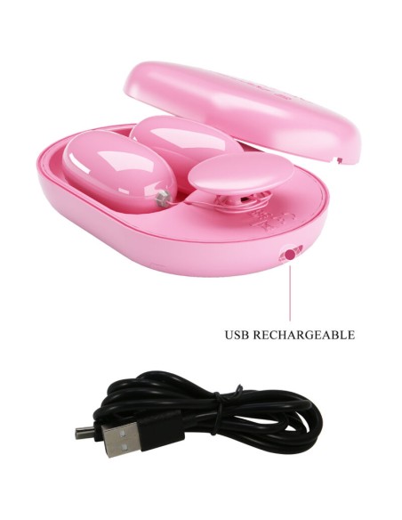 PRETTY LOVE FUN BOX BALA VIBRADORA ROSA