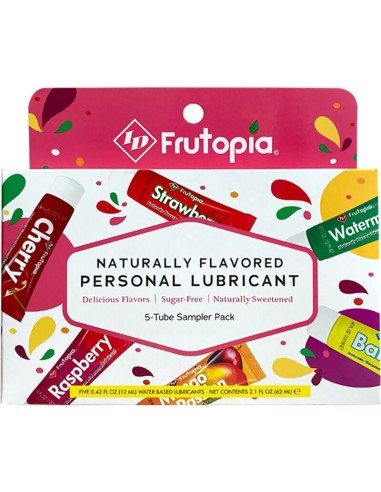 ID FRUTOPIA LUBRICANTE SURTIDO 5 PACK 12 ML